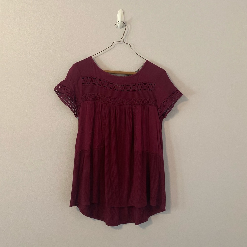 Knox Rose Maroon Shirt